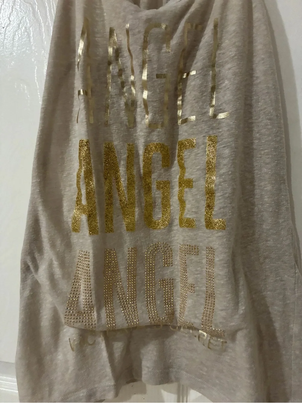 victoria’s secret vintage y2k angel bling bedazzled tank top